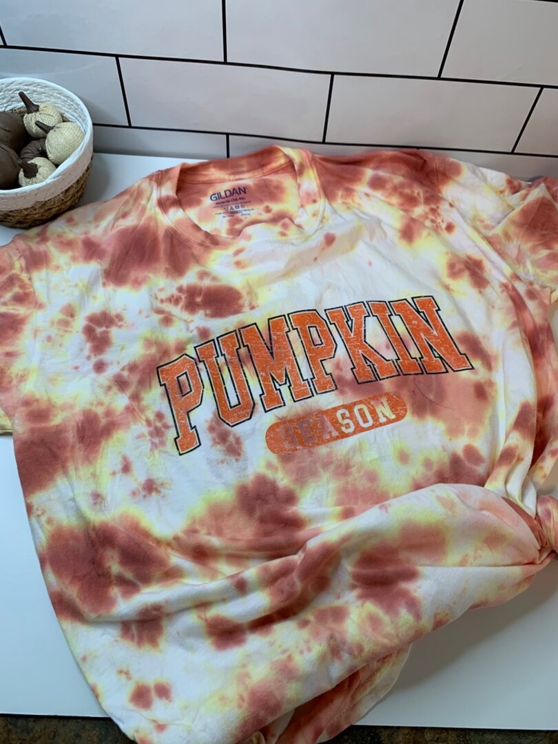 Thankful Pumpkin Women's Graphic Tee - Funny Thanksgiving T-Shirt, Orange, Casual Long Sleeve Top, Gift